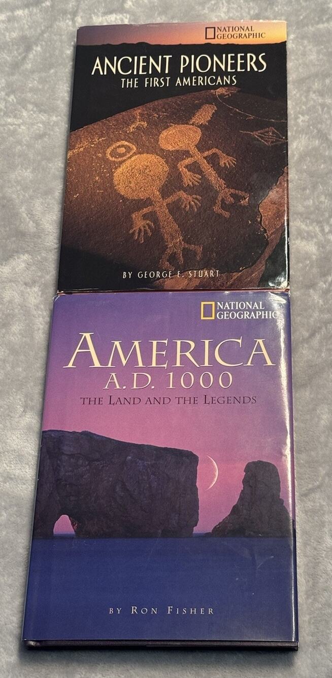 National Geographic Lot America A.D 1000 The Land of Legends & Ancient Pioneers
